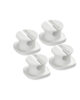 Mini Cable Clips 4-Pack White – CO060