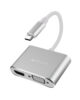 USB-C to VGA & HDMI Adapter | 4K HDMI + 1080P VGA –  DA660