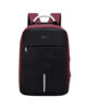 Backpack Travel Bag 15″ USB Port and Number Lock Red – LB220