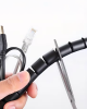 Spiral Cable Organizer 16mm – Flexible 1.5m Wrap with Clip – COX16B
