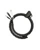 Spiral Cable Organizer 16mm – Flexible 1.5m Wrap with Clip – COX16B